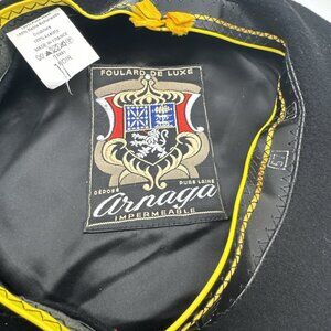 Arnaga 100% Wool 11" French Basque Beret Black 57 10 Impermeable Exposition